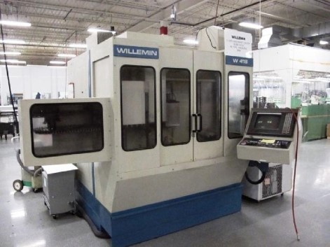 WILLEMIN MACODEL W418B 5 AXIS CNC VERTICAL MACHINING CENTRE