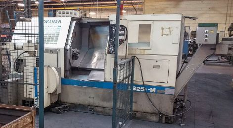 OKUMA LB25 & LB25M CNC LATHES (2 MACHINES)