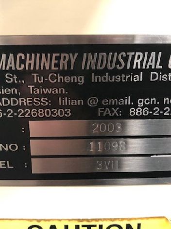 LILIAN 3V11 CNC TURRET MILLING MACHINE