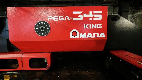 AMADA PEGA 345 KING CNC TURRET PUNCHING MACHINE