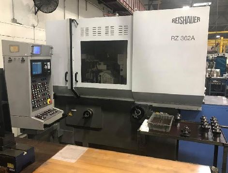REISHAUER RZ362A CNC GEAR GRINDER WITH APPROX 50K USD OF NEW PARTS FITTED