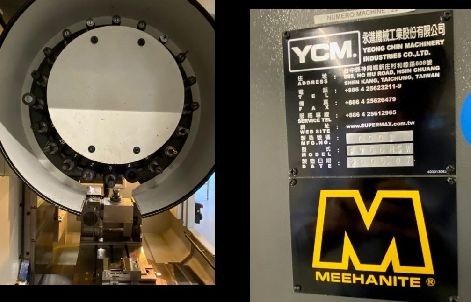YCM FV 56HSW 5 AXIS CNC MACHINING CENTRE - EX DEMO MACHINE