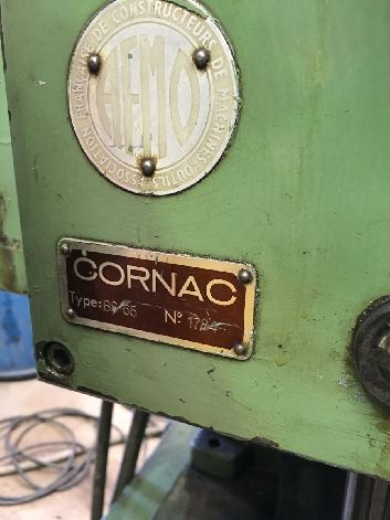 CORNAC BS65 HORIZONTAL TABLE BORING MACHINE