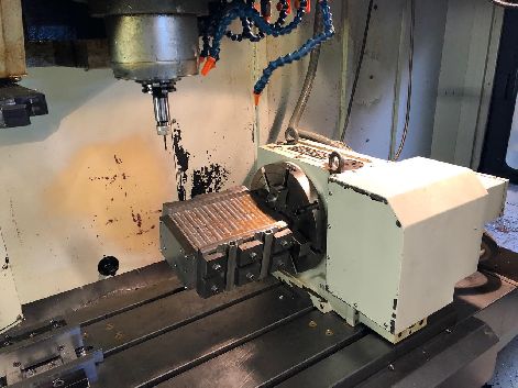 SPINNER WC1460S CNC VERTICAL MACHINING CENTRE WITH 4TH AXIS