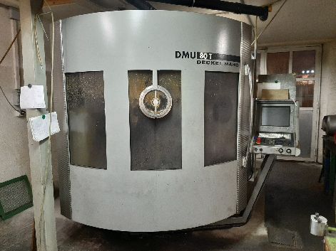 DMG DMU 80T CNC UNIVERSAL MACHINING CENTRE