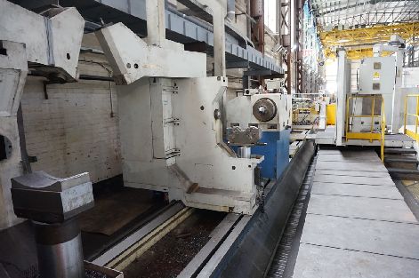 SAFOP LEONARD 70/2500 CNC LATHE (2500MM X 10000MM WITH C AXIS)