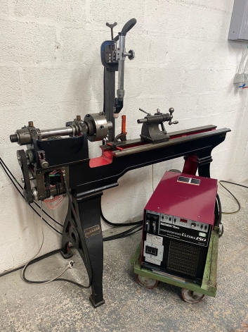 THERMAL ARC ULTIMA 150 PLASMA WELDER MACHINE + WELDING LATHE