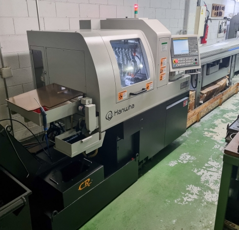 HANWHA XD16III H CNC SLIDING HEAD LATHE (7 AXIS)