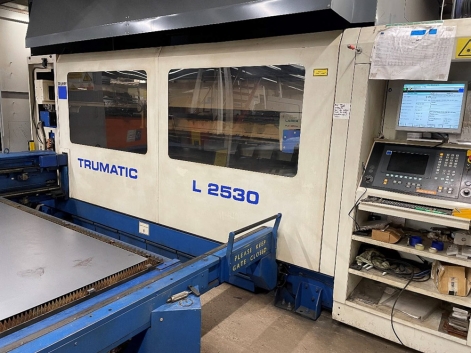 TRUMPF TRUMATIC L2530 CNC LASER CUTTING MACHINE (3KW)