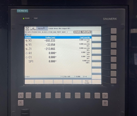 DMG MORI MILLTAP 700 5-AXIS CNC MACHINING CENTRE DMG MORI MILLTAP 700 5-AXIS CNC MACHINING CENTRE