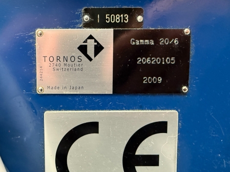 TORNOS GAMMA 20/6B CNC SLIDING HEAD LATHE TORNOS GAMMA 20/6B CNC SLIDING HEAD LATHE