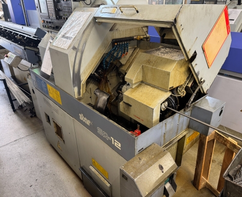 STAR SA-12 CNC SWISS TYPE SLIDING HEAD LATHE