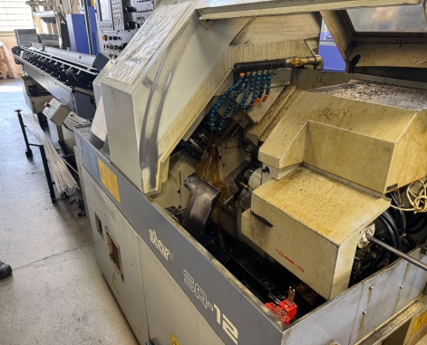 STAR SA-12 CNC SWISS TYPE SLIDING HEAD LATHE