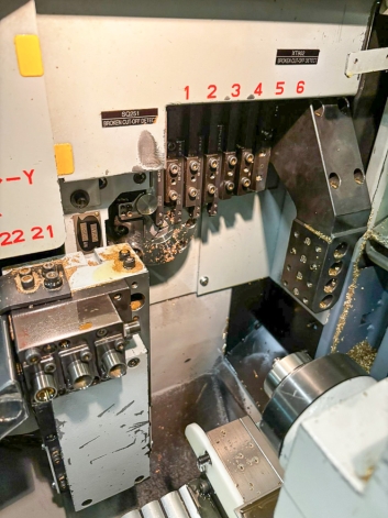 STAR SR-10J TYPE C CNC SLIDING HEAD LATHE