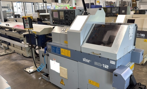 PACKAGE OF 2 STAR CNC SLIDING HEAD LATHES - SA-12 & SB-16 TYPE D