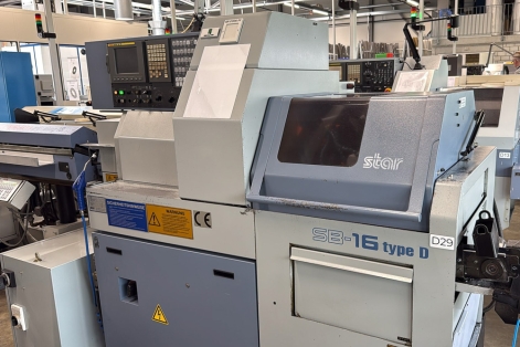 PACKAGE OF 2 STAR CNC SLIDING HEAD LATHES - SA-12 & SB-16 TYPE D