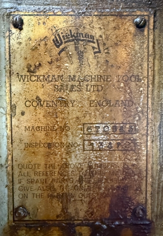 WICKMAN 1" X 6 SPINDLE STOPPING AUTOMATIC LATHE