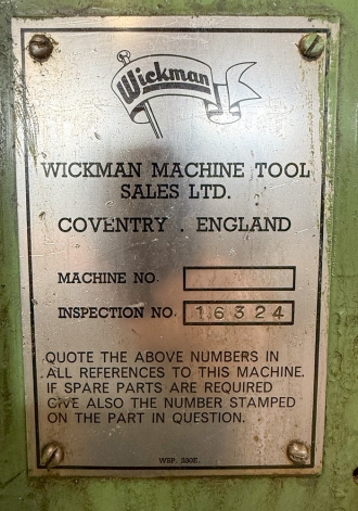 WICKMAN 3-1/4" X 6 SPINDLE AUTOMATIC LATHE