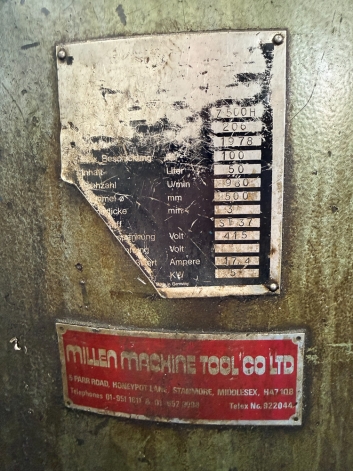 SWARF SPINNER - 400 MM DIAMETER X 300MM DEEP BASKET