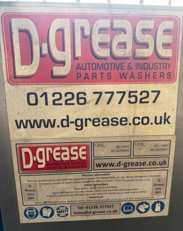 D-GREASE AQUEOUS PARTS WASHER